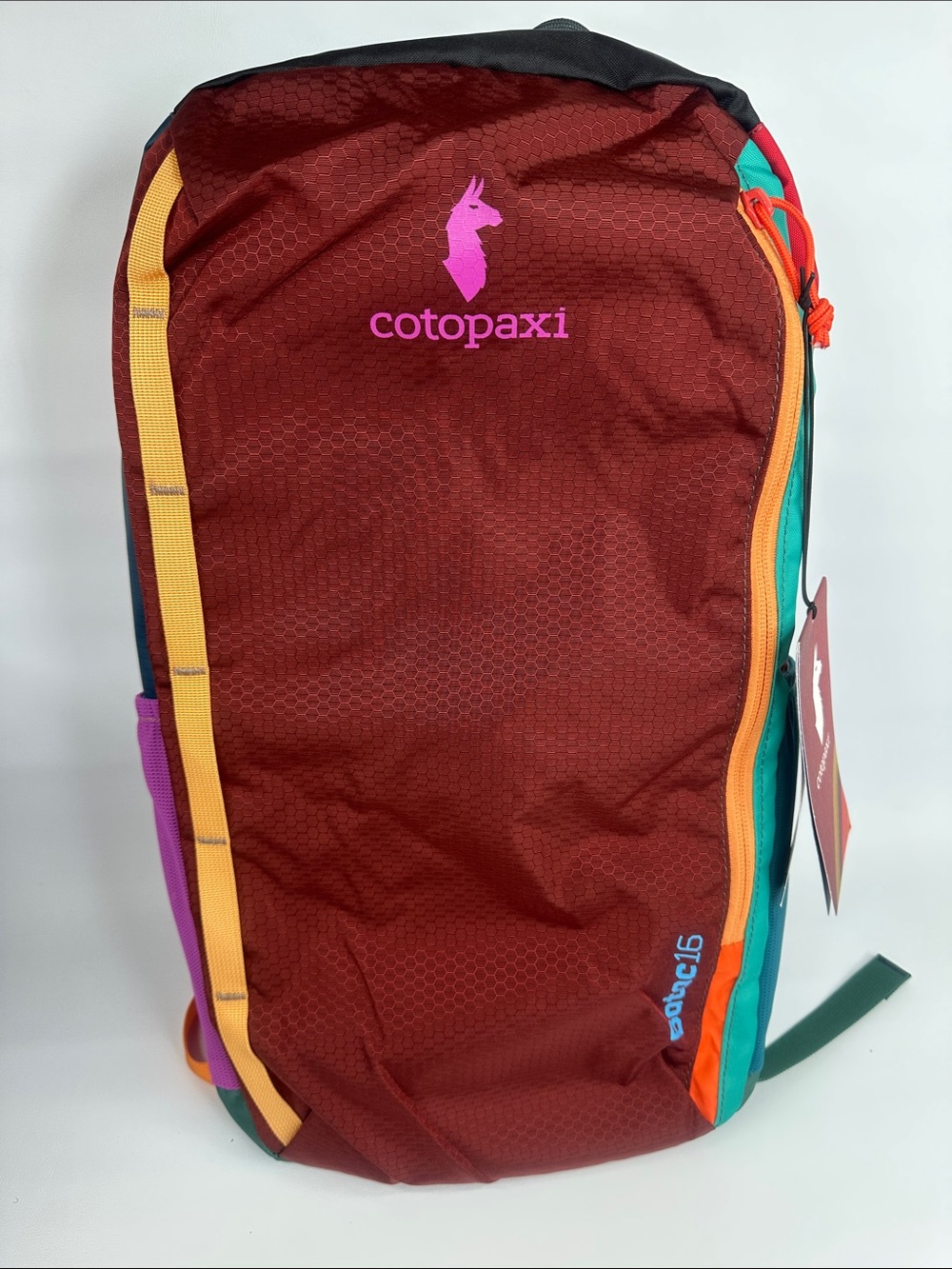 Cotopaxi Batac Del Día 16L Backpack One-of-a-Kind Multicolor Lightweight Daypack